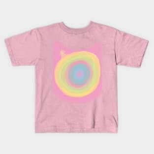 Pastel Pink Kids T-Shirt